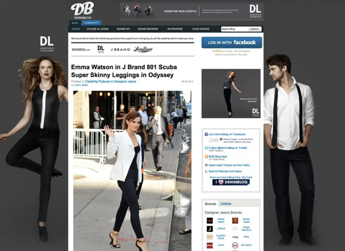 DenimBlog.com in 2012