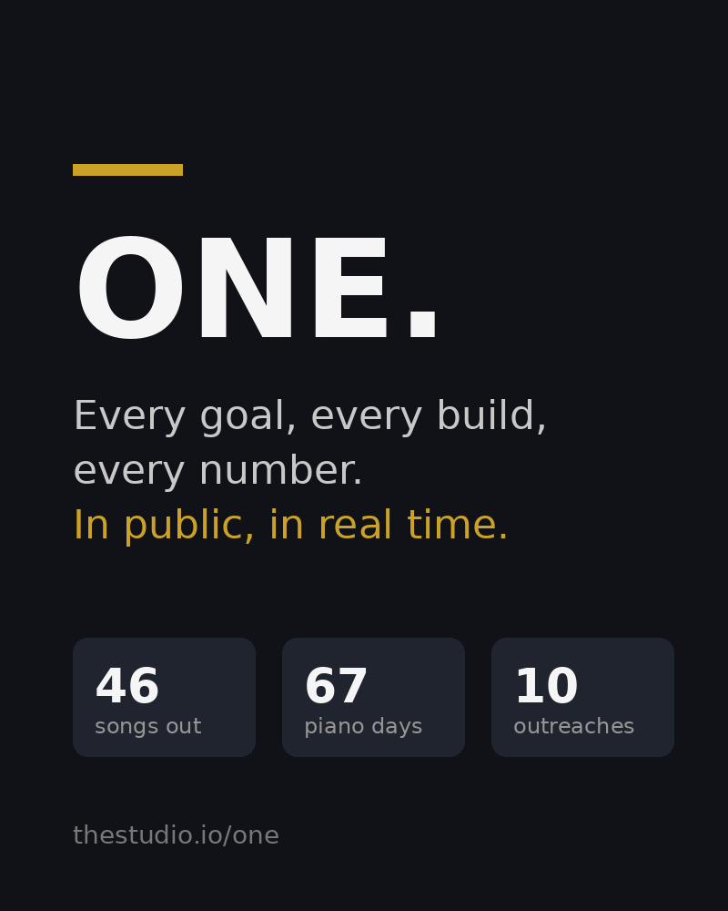 ONE