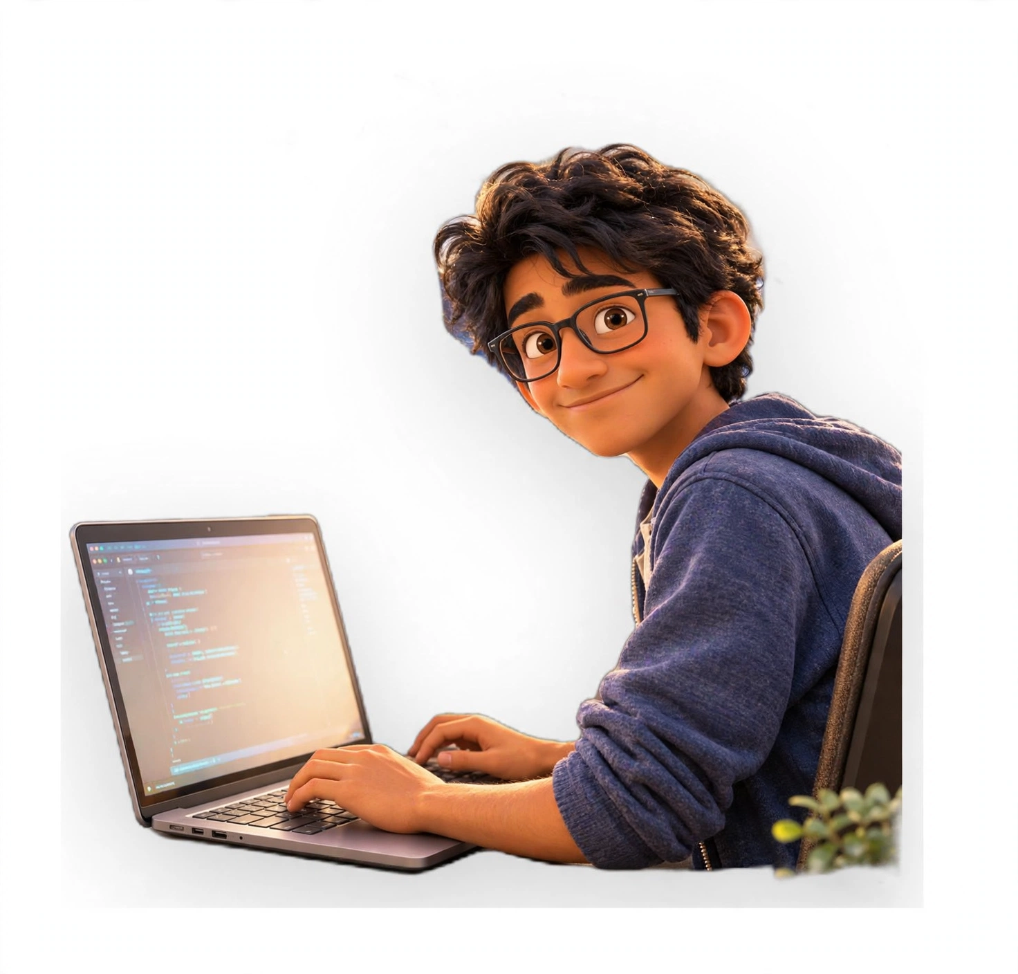 Dinesh, The Studio's data scientist, running the data queries