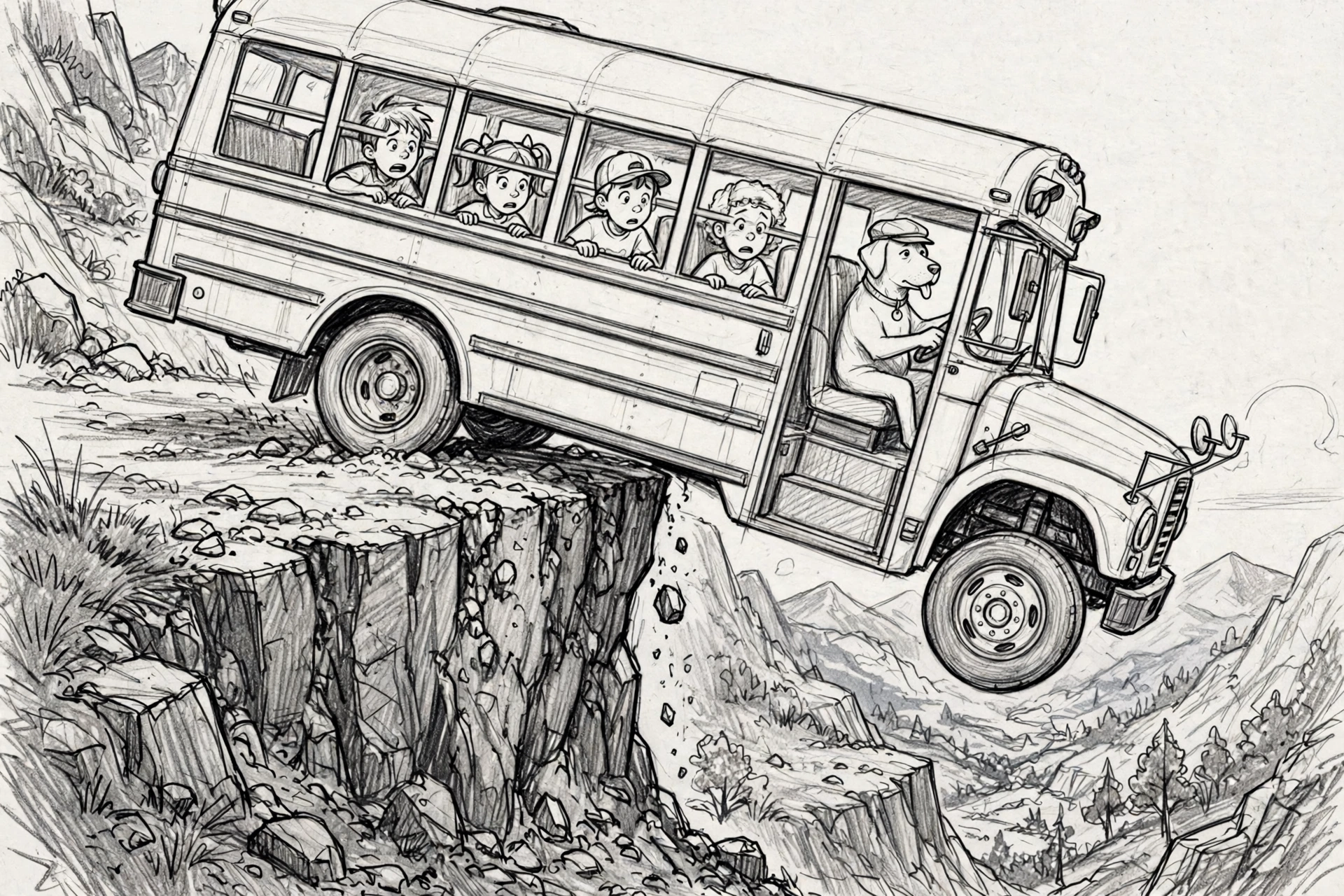 Sketch: teetering on the cliff edge