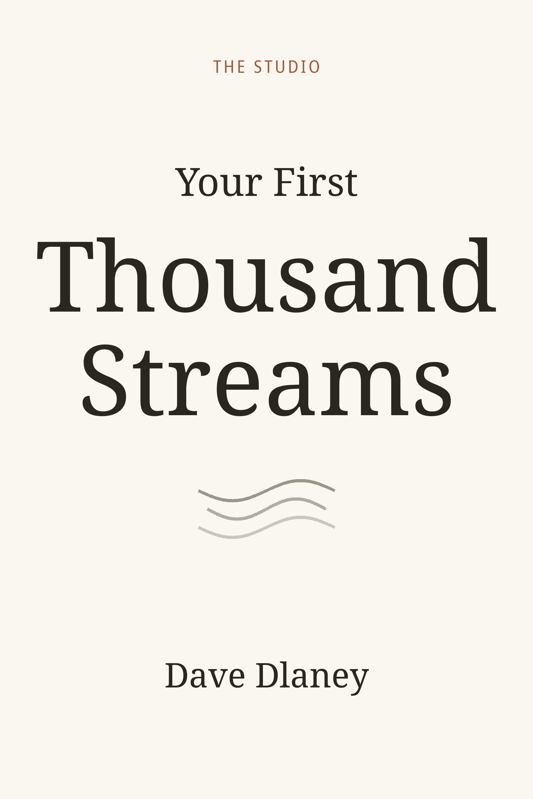 Your First Thousand Streams book cover from The Studio