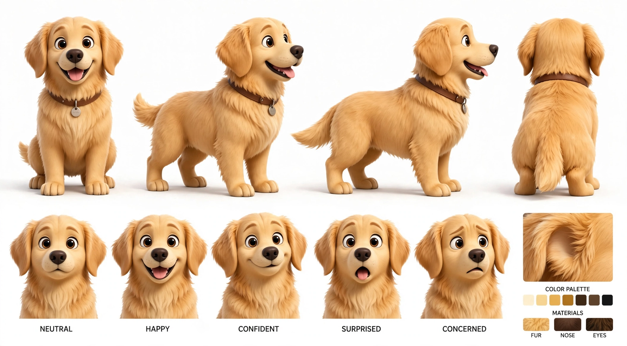 Biscuit character reference sheet