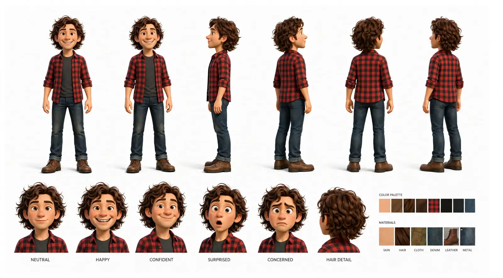 Hank character sheet