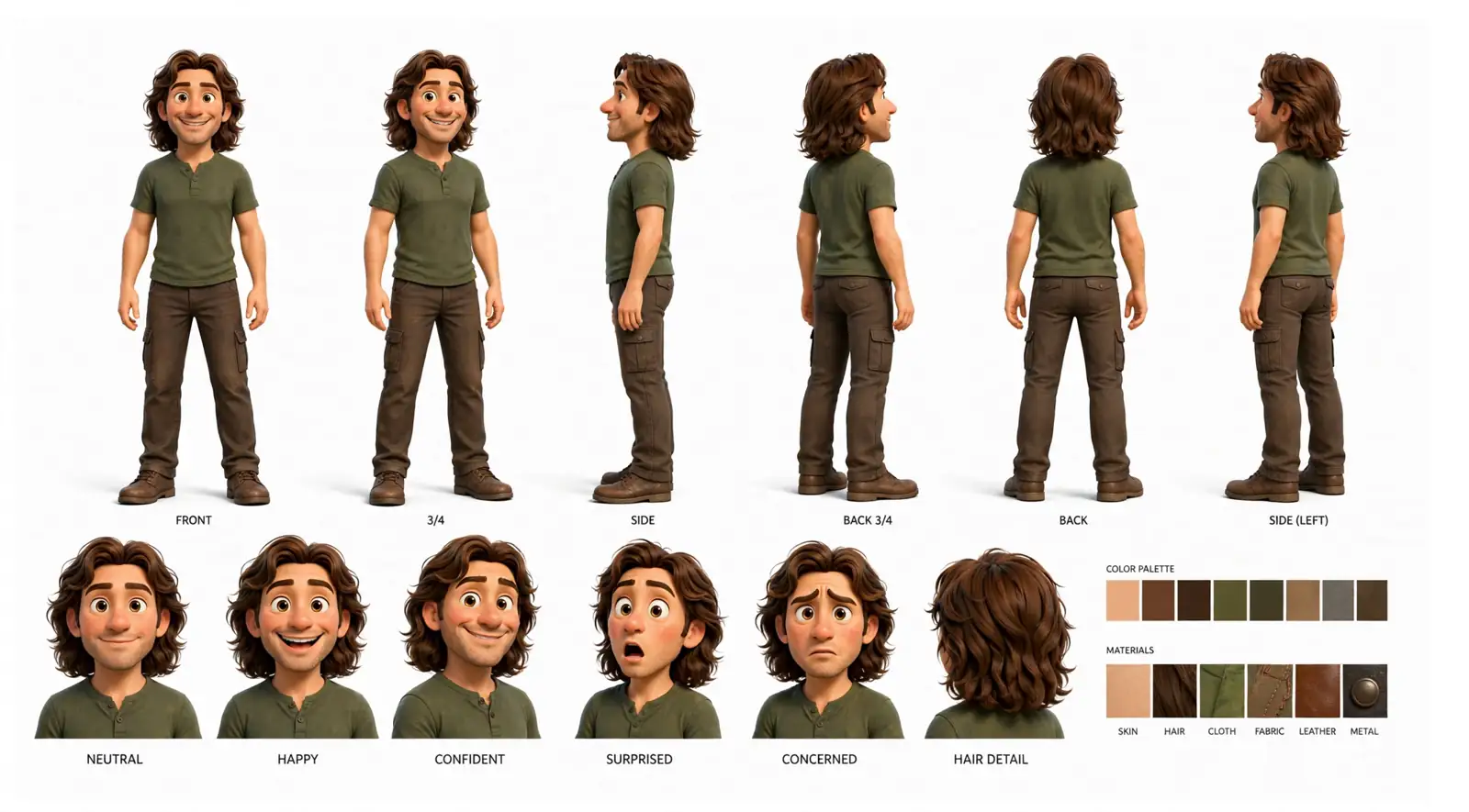 Mike character sheet