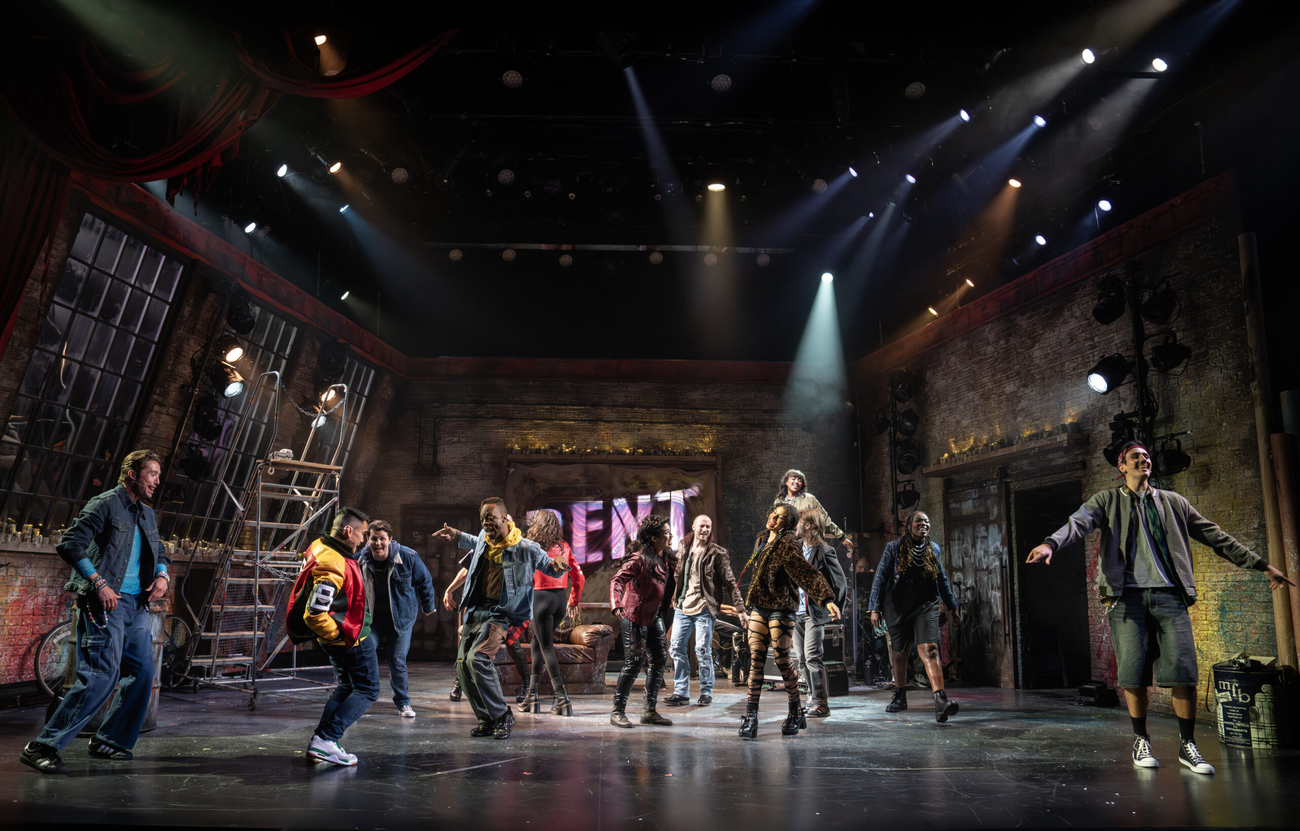 Rent on stage