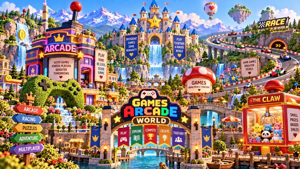 Games arcade world