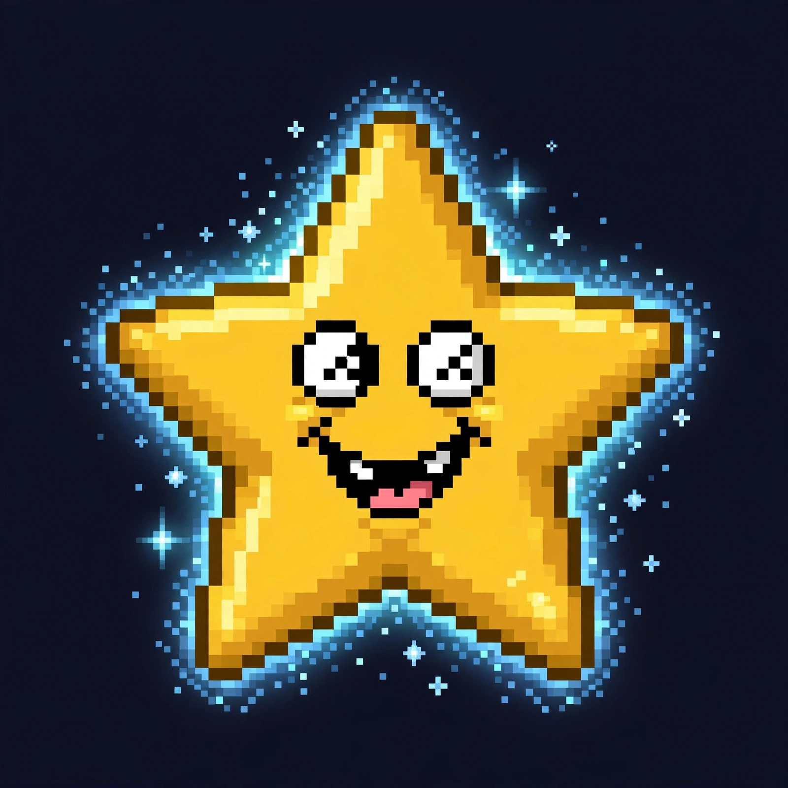 Smiling invincibility star