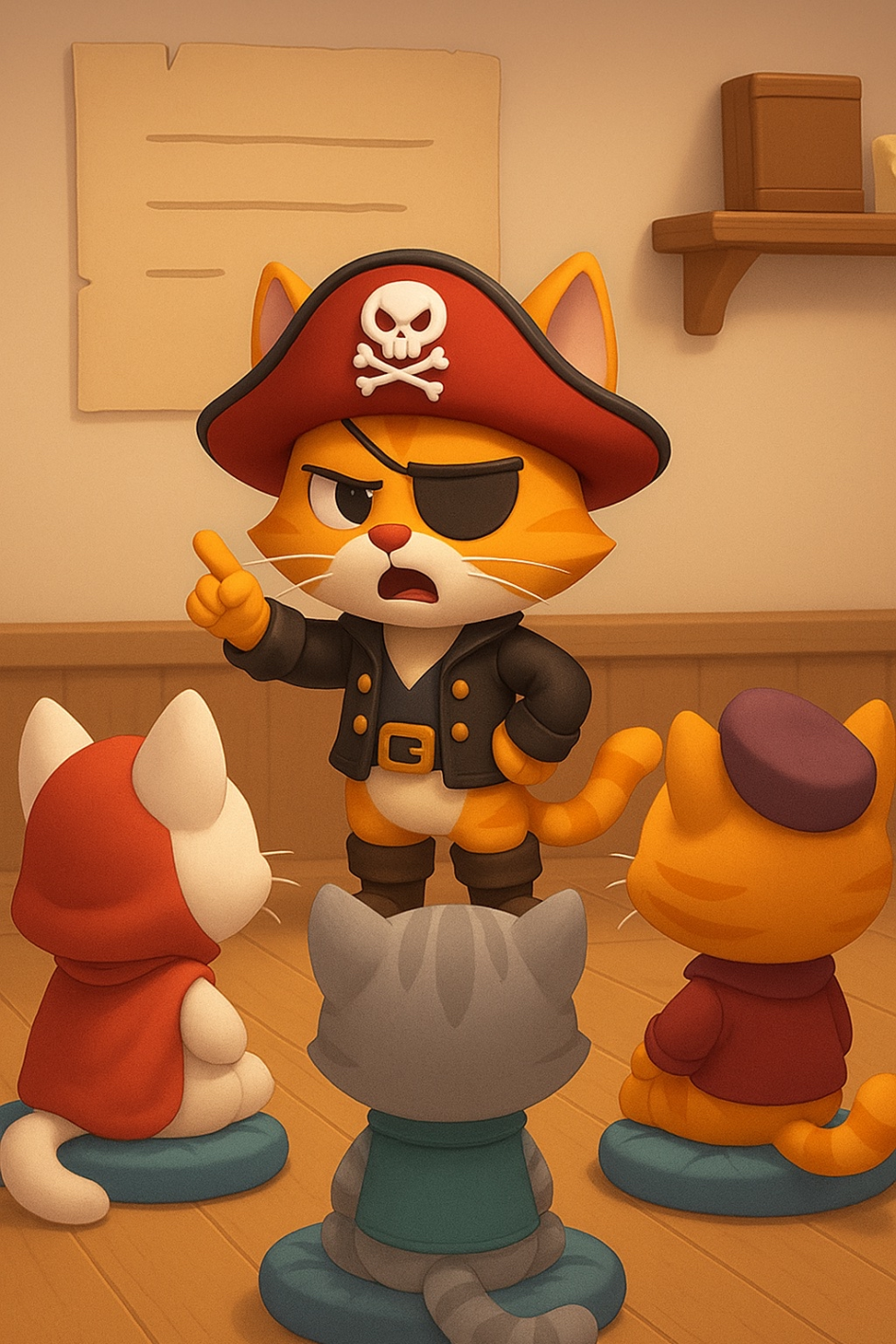 The cat captain