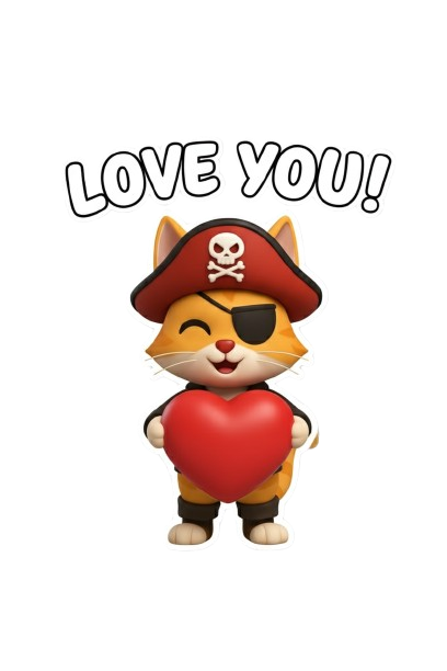 Pirate cutout