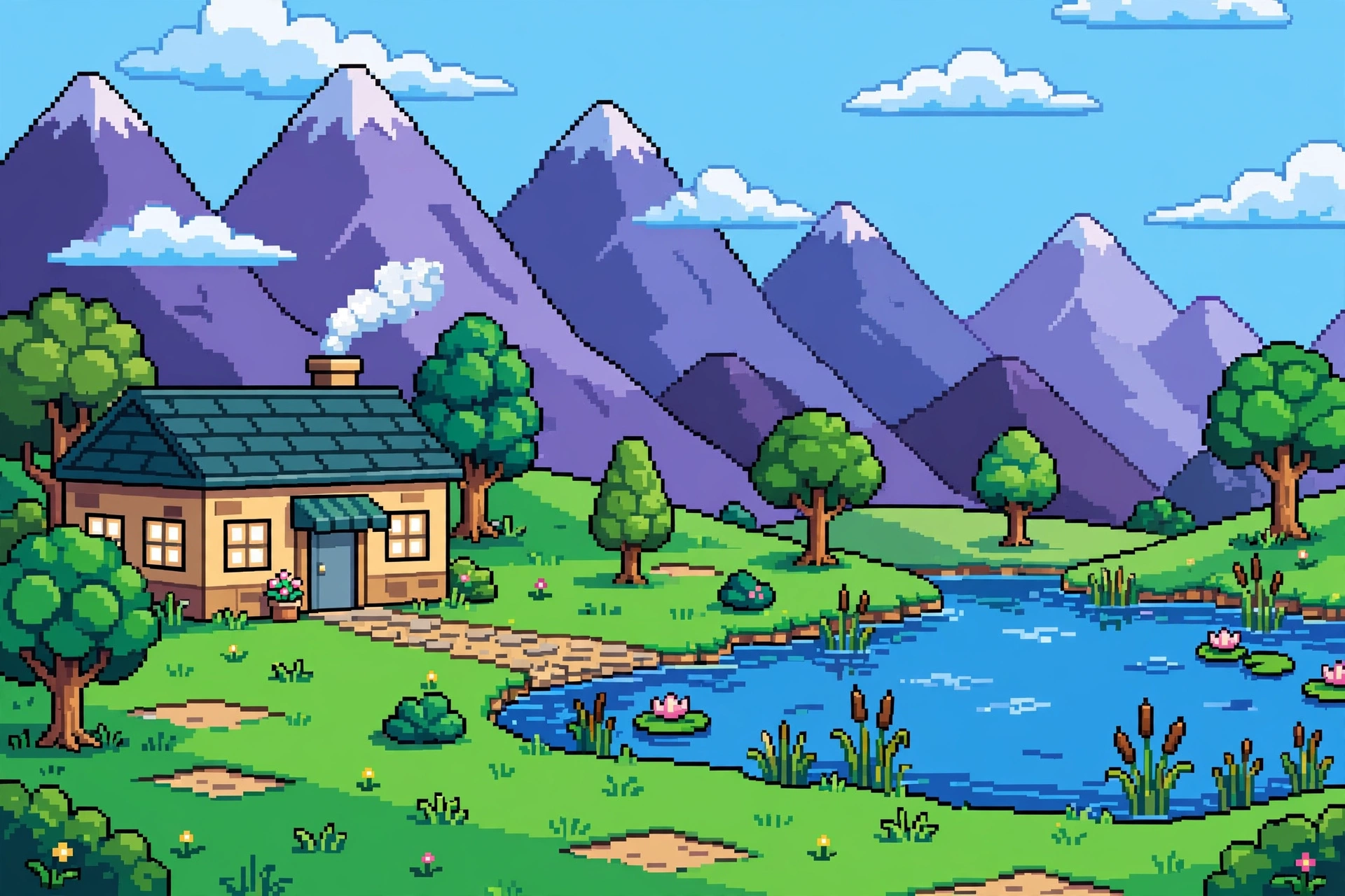 Pixel-Art World