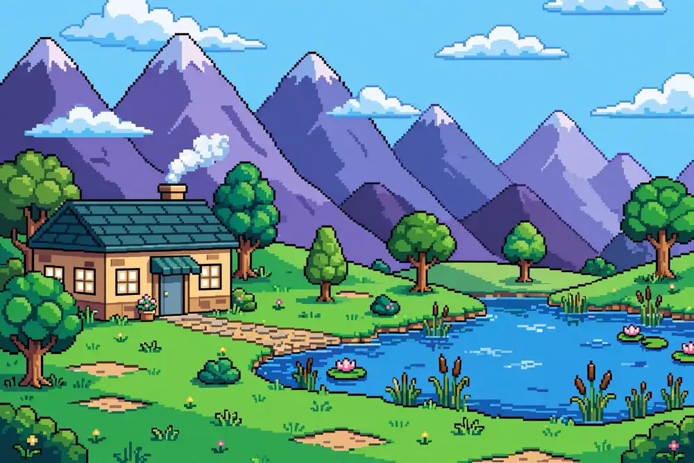 Pixel-Art World