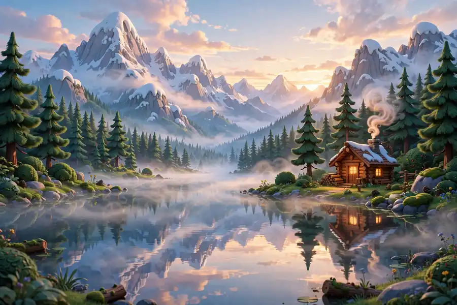 The Mountain Lake