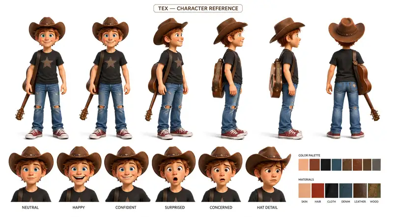 Tex character sheet
